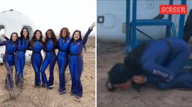 Katy Perry and five others take a trip to space