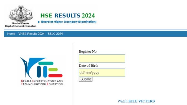 Kerala Class 12th Results 2025: Websites to check PLUS 2 result 