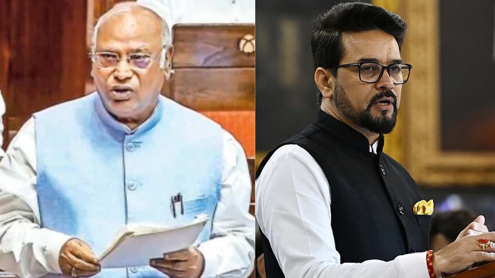 As Kharge seeks apology for Anurag Thakur’s remarks, Dhankhar says even PM was ‘subjected to insinuations with no remorse’