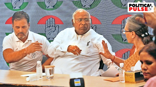 Congress, Congress Working Committee, All India Congress Committee, BJP, Rahul Gandhi, Shashi Tharoor, Priyanka Gandhi Vadra, Mallikarjun Kharge, Indian express news, current affairs