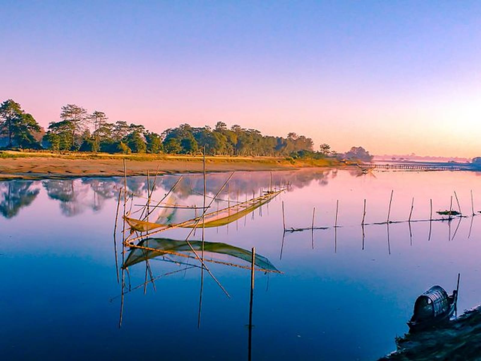 Located in Assam, Majuli is the world's largest river island. Surrounded by the Brahmaputra River, Majuli is truly the soul of Assam. Majuli is the hub of Assamese neo-Vaishnavite culture and home to a blend of traditional practices and environmental significance.