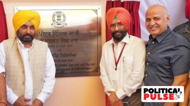 Punjab CM Bhagwant Mann and Manish Sisodia