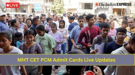 MHT CET PCM Admit Card 2025 Highlights: When and where to check hall tickets?