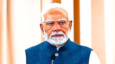 Modi meets Myanmar junta chief, Min Aung Hlaing, Narendra Modi, BIMSTEC Summit, BIMSTEC, Myanmar junta chief, Indian express news, current affairs