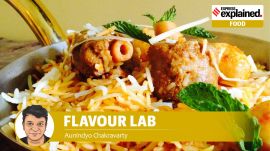 The only royal connection to any biryani is probably the unique Kolkata biryani, developed by the khansamas of Nawab Wajid Ali Shah, who had been exiled to Calcutta by the British.