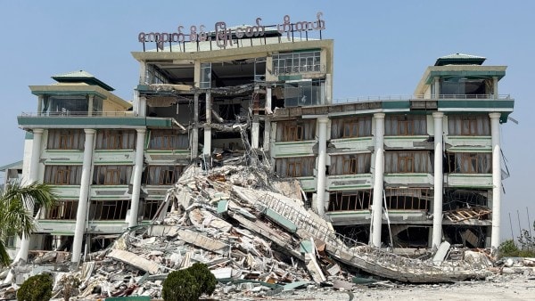 Large earthquake myanmar