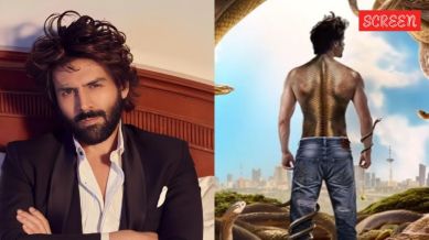 Kartik Aaryan plays an ichchhadhari naag in the film
