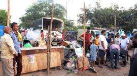 sanjay colony residents