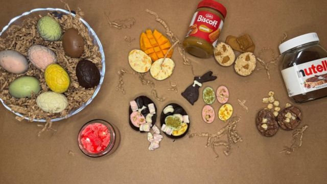 Dsouza has also made Chocolate Easter Eggs filled with ganache, caramel, roasted nuts, crunchy bits, as well as fun Bunny Eggs shaped like bunnies or their paws, often filled with candies or marshmallows