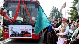 Jammu Kashmi ree bus service