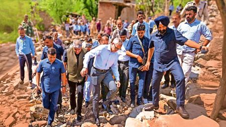 Omar Abdullah, shehbaz sharif, Pahalgam attack, Pahalgam terror attack, Pahalgam terrorist attack, Pahalgam terrorists, Indian army, india pakistan ties, india pakistan tensions, article 370, Indian army, Abrogation of Article 370, terrorism, terrorist attack, Kashmir attack, Jammu and Kashmir terrorist attack, Jammu and Kashmir, cross-border infiltration, border security, border infiltration, Indian express news, current affairs