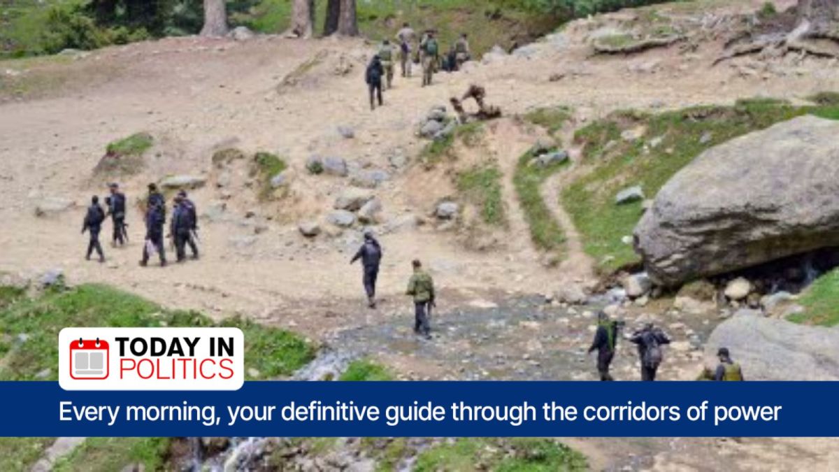 pahalgam attack, bihar unemployment, today in politics