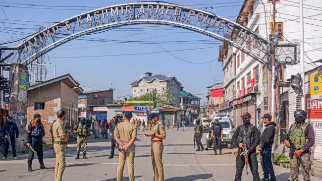 Pahalgam terrorist attack victims' bodies in Srinagar