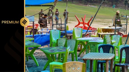 Pahalgam terror attack site, indian express