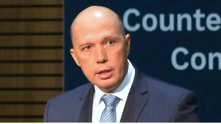 Australian Opposition Leader Peter Dutton