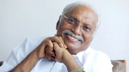 Empuraan producer premises raid, ed raid at Empuraan producer premises, kerala wing ed raid producer Gokulam Gopalan, producer Gokulam Gopalan empuraan news, latest kerala news, indian express