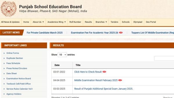 Punjab Board PSEB 12th Result 2025: Official websites to check results – pseb.ac.in, Digilocker