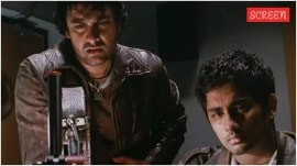 Aamir Khan and Siddharth in a still from Rang De Basanti