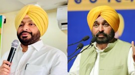 ravneet singh bittu, bhagwant singh mann, punjab news, water sharing issue with haryana, indian express