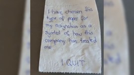 Yeoh shared the image of the resignation note on her LinkedIn profile