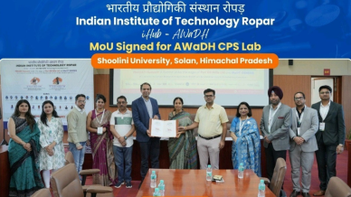 IIT Ropar inks MoU to launch joint interdiscilianry course in AI (Photo: Shoolini University)