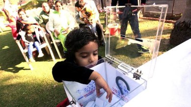 The lottery system was used to select eligible students for PP 3 Plus (3 to 4 years) and Class 1 (6 to 7 years).