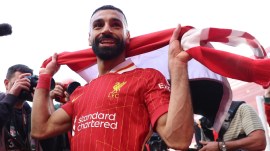 Salah is at the top of the goal-scorers list and in the race to win his fourth Golden Boot award.(Reuters)