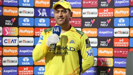 MS Dhoni became the oldest Man of the Match award winner in IPL history. (BCCI)