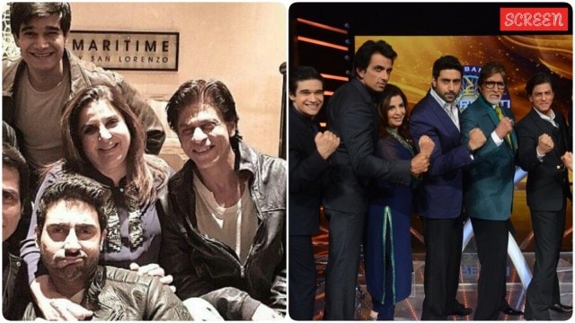 SRK ، Farah ، Big B KBC