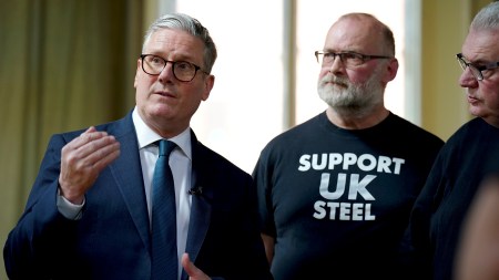 uk steel british pm starmer