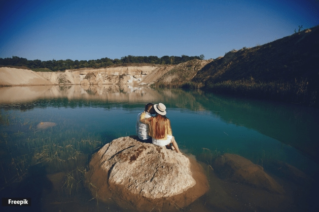 Imagine sitting by a lake and the endless expanse of the waterbody becomes your companion. The soft ripples and hum of lapping of water grounds you and soothe your soul. The blue sky meets the lake, and everything feels connected. Suddenly you are one with nature!
