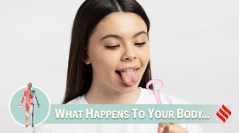 Skipping tongue cleaning for a month can lead to bad