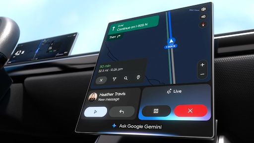 Android for cars gain Gemini.
