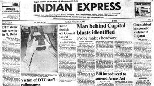 Forty Years Ago, AP Bill passed, 76 Tamils killed, DTC strike, suspected terrorists, suspected terrorists arrested, editorial, Indian express, opinion news, current affairs