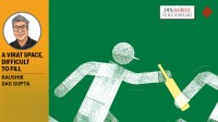 The Kohli era embodied the essence of Test cricket. (Illustration by C R Sasikumar)