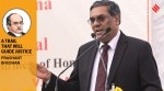 Justice Sanjiv Khanna at the Constitution Day event of the SC Bar Association. (ANI/File)