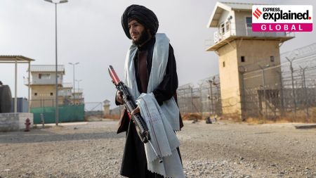 Bagram, Afghanistan air base, Afghanistan air base Bagram, Bagram Airfield, china, donald trump, Indian express explained, explained news, current affairs