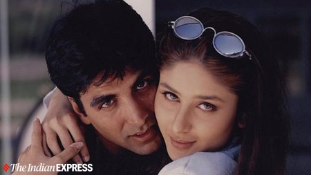 Akshay Kumar and Kareena Kapoor Khan in Anjabee