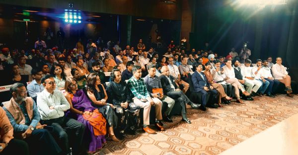 The audience at the event in Delhi 