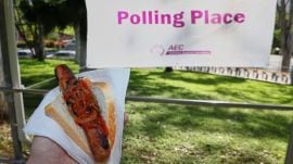 Australia democracy sausage