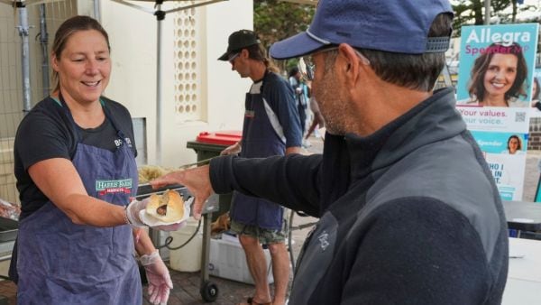 Australia democracy sausage