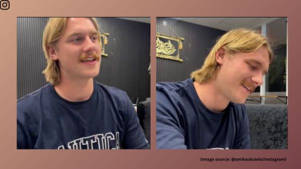 Refusing to let her hometown slang be dismissed so easily, Varma challenged him with a popular local phrase: “Yaa, Enthu Cutlet,” referring to an enthusiastic person (Image source: @amikaukulele/Instagram)