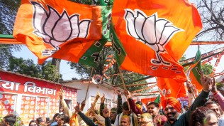 Delhi BJP celebrations