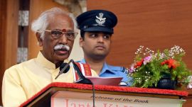 Governor Bandaru Dattatraya.