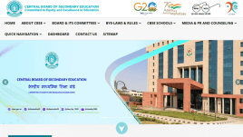 CBSE Class 10, 12 Result 2025: Check results at cbse.gov.in (Image: CBSE official website)