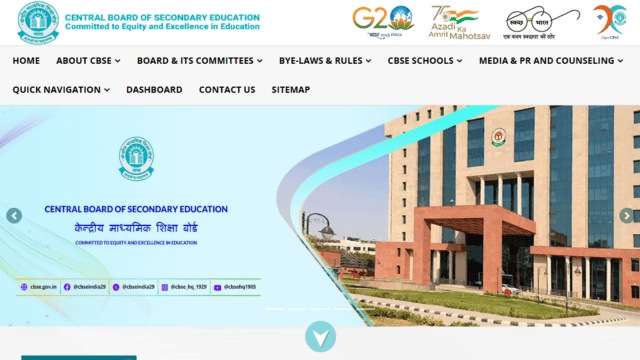 CBSE Class 10, 12 Result 2025: Check results at cbse.gov.in (Image: CBSE official website)