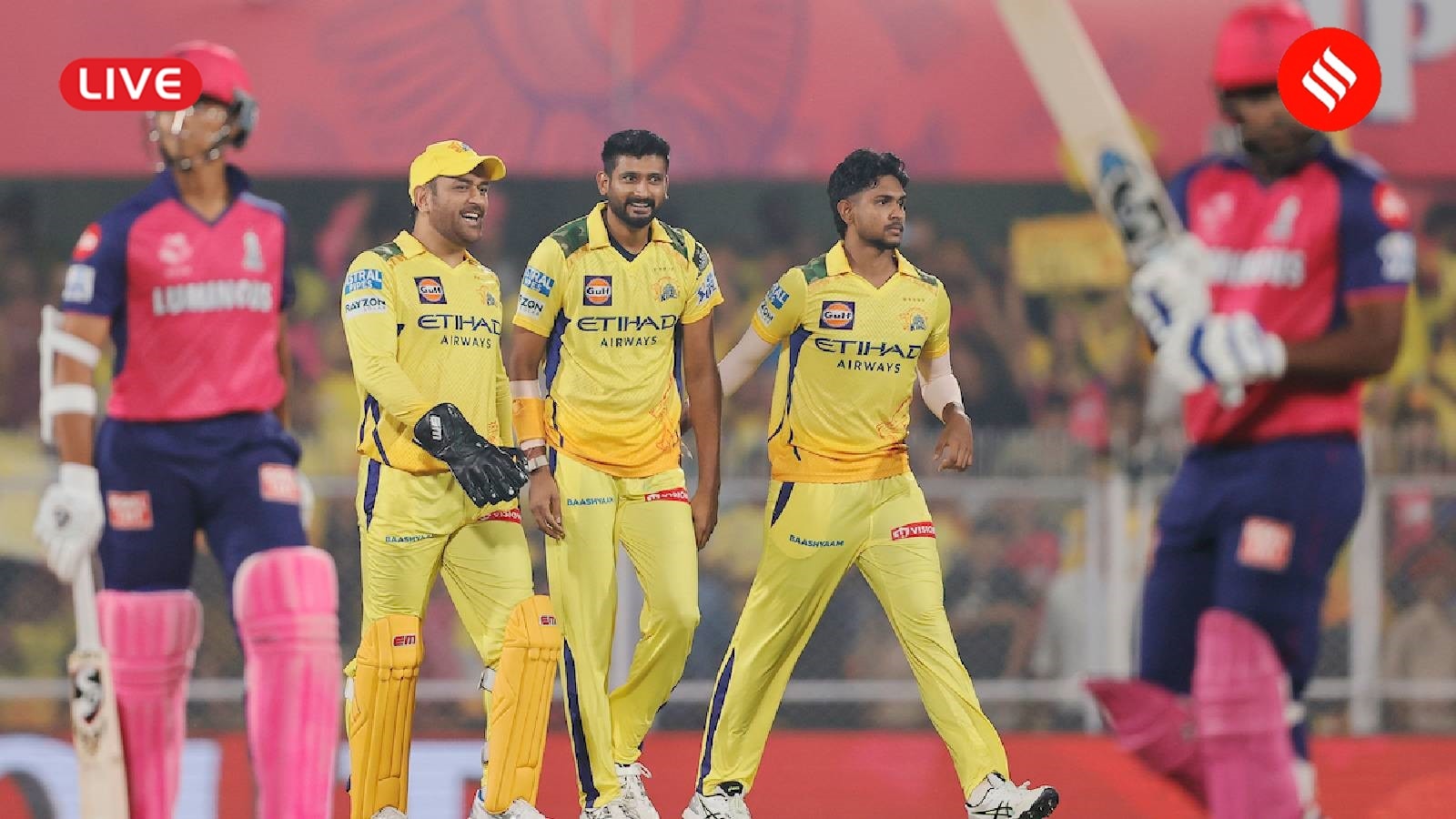 IPL 2025 Today Match, CSK vs RR Predicted Playing 11 LIVE Updates: Chennai Super Kings face Rajasthan Royals in battle of laggards IPL 2025 Today Match, CSK vs RR Predicted Playing 11 LIVE Updates: Chennai Super Kings face Rajasthan Royals in battle of laggards