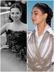 Cannes 2025: Nitanshi Goel aka ‘Phool’ blooms at red carpet, Jacqueline joins ‘women in cinema’