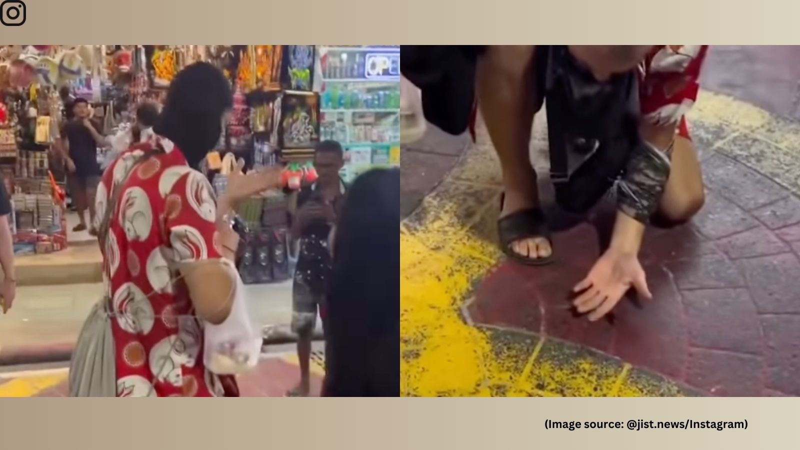 Thai woman flicks cockroach off tourist’s head; it was his pet. Watch | Trending News