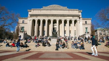 Columbia University, trump